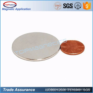 Small Thin Round Plate Disc Magnet for Sensor Magnet